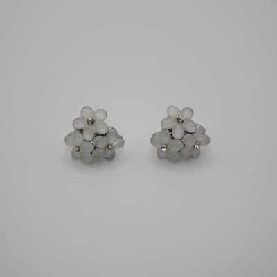 Mother of Pearl Bloom Studs - The Jazzy Owl