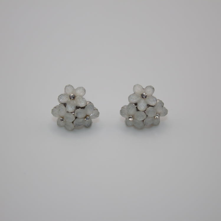  Mother of Pearl Bloom Studs - The Jazzy Owl