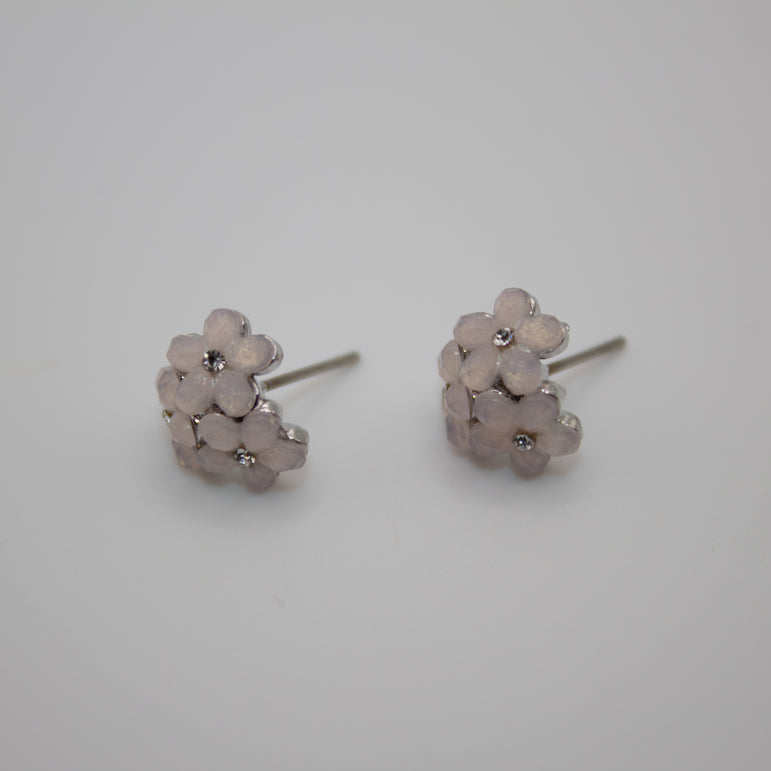  Mother of Pearl Bloom Studs - The Jazzy Owl