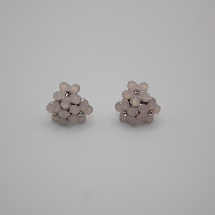  Mother of Pearl Bloom Studs - The Jazzy Owl