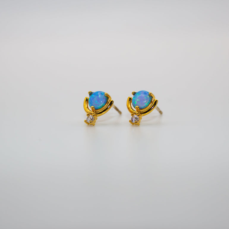 Opal Pop Stud Earrings