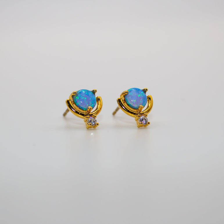 Opal Pop Stud Earrings