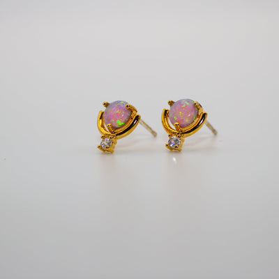 Opal Pop Stud Earrings
