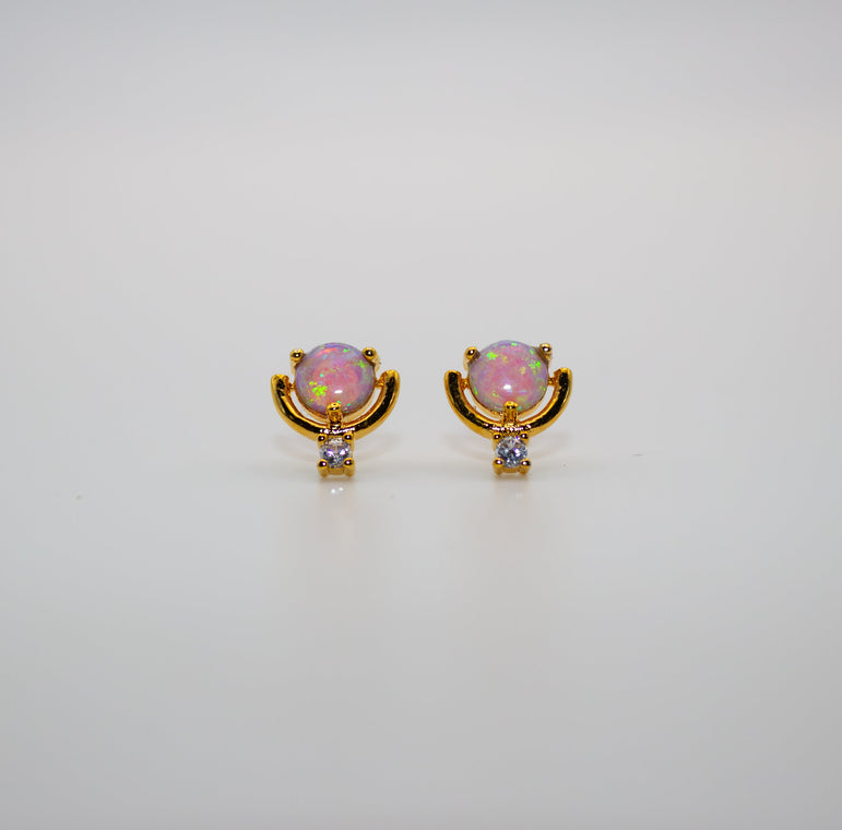Opal Pop Stud Earrings
