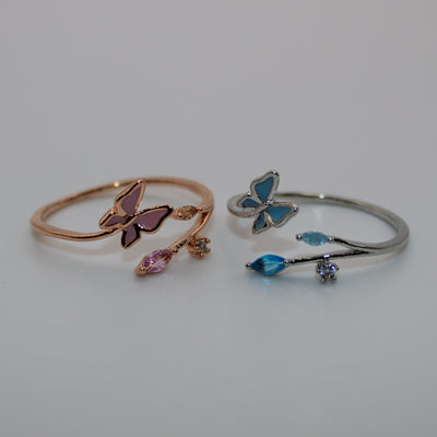  Flutter Affair Ring - The Jazzy Owl