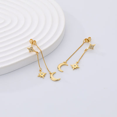 Moony Tunes Drop Earrings