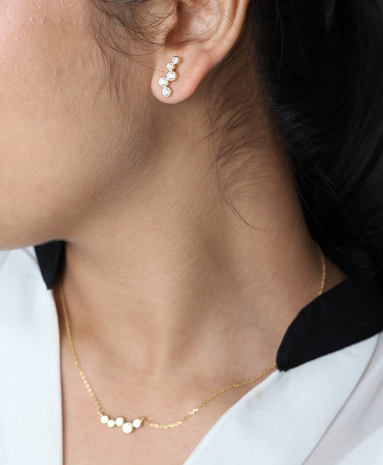 Dainty Dots Stud Earrings