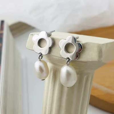 Floret Dew Drop Earrings