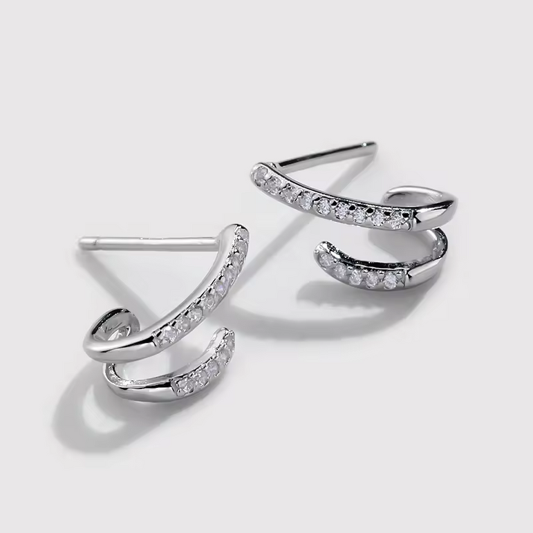 Swirly Whirly Studs Earrings