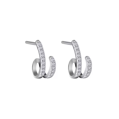 Swirly Whirly Studs Earrings