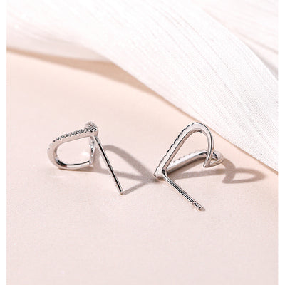Heartline Spark Stud Earrings