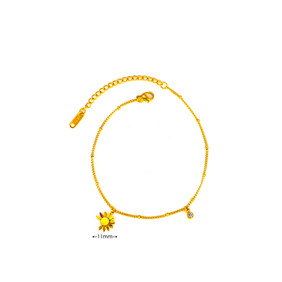  Daisy Dazzle Anklet - The Jazzy Owl