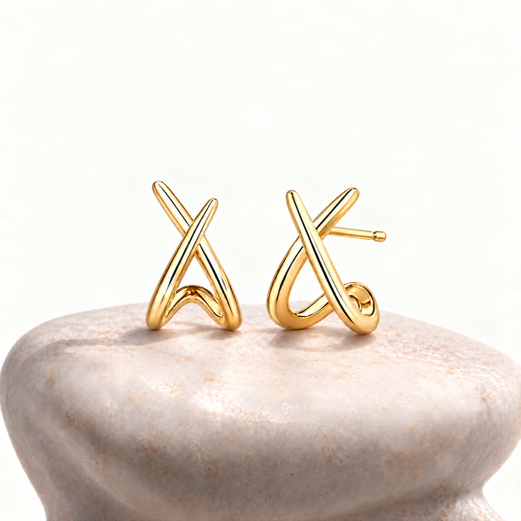 X Factor Studs - The Jazzy Owl