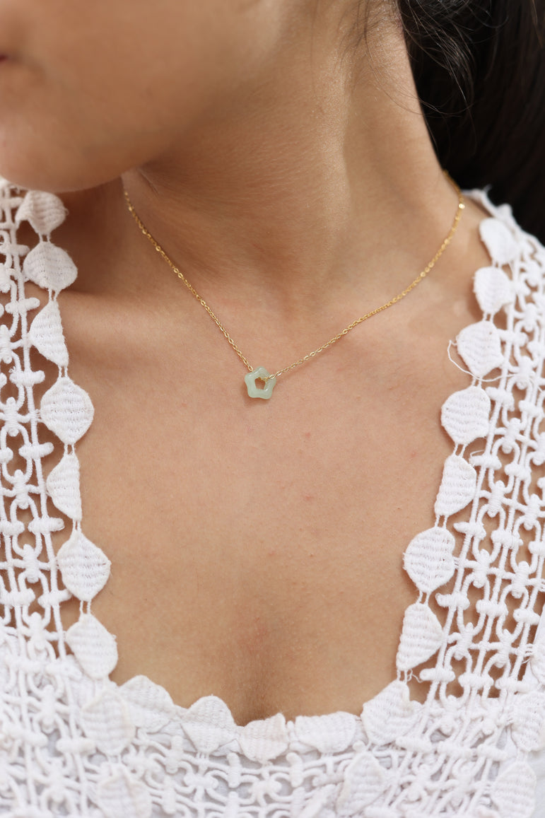 Jade Bloom Necklace