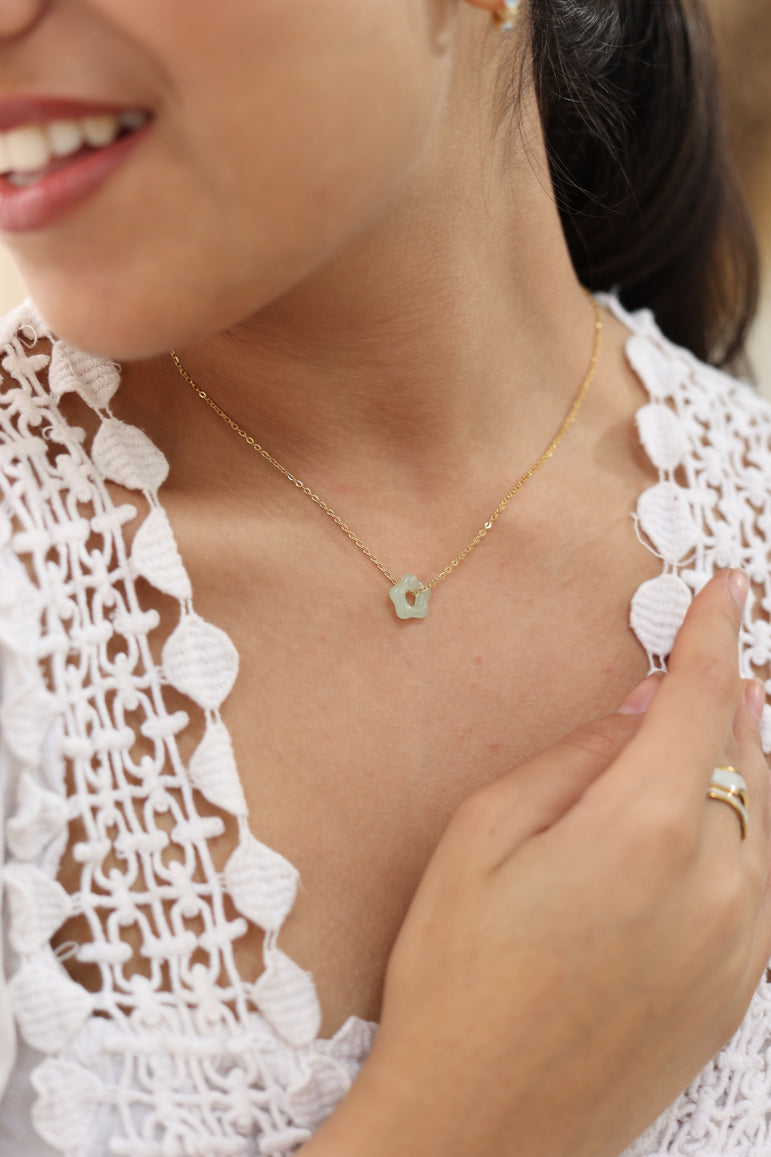 Jade Bloom Necklace