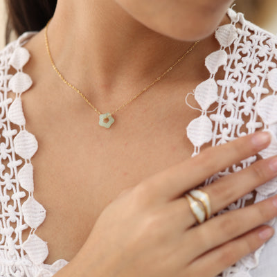 Jade Bloom Necklace
