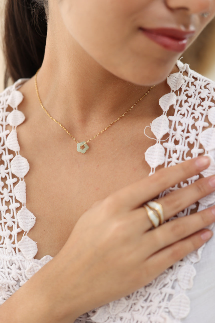 Jade Bloom Necklace