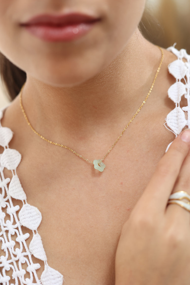 Jade Bloom Necklace