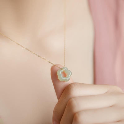 Jade Bloom Necklace