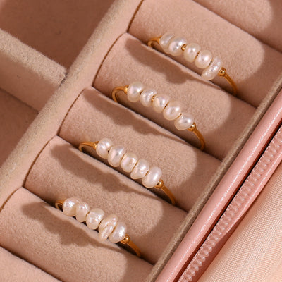 Perky Pearl Ring