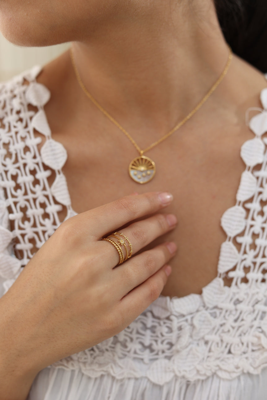 Sunbeam Cuff Ring