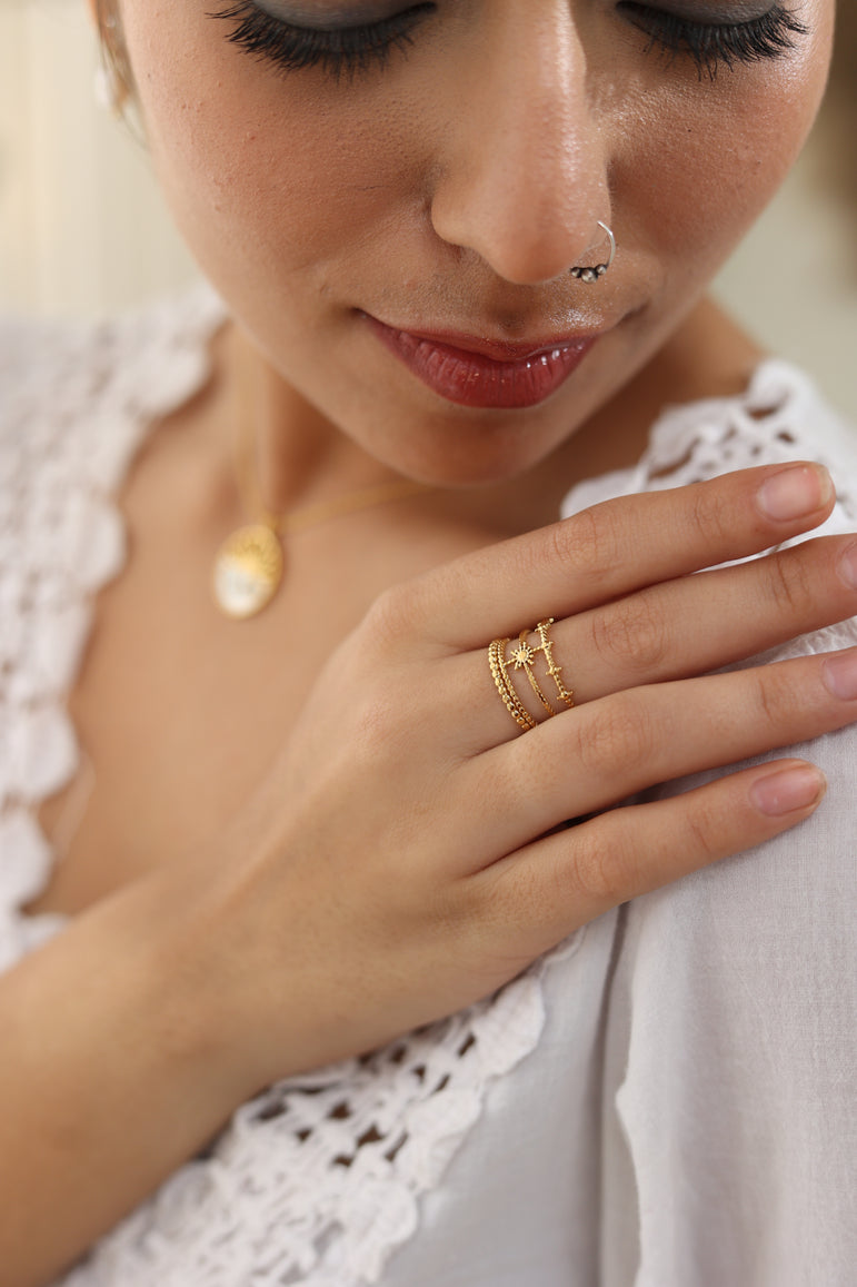 Sunbeam Cuff Ring