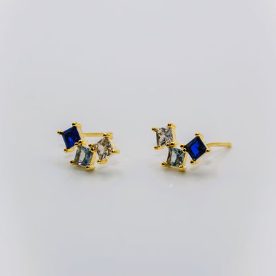 Blue Wink Earrings