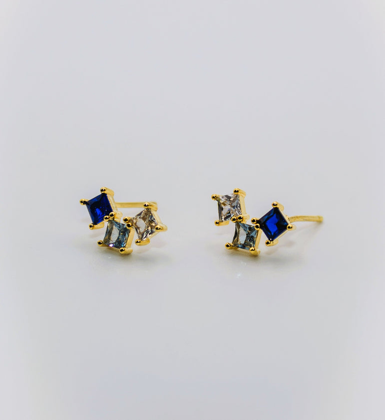 Blue Wink Earrings