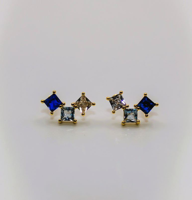 Blue Wink Earrings