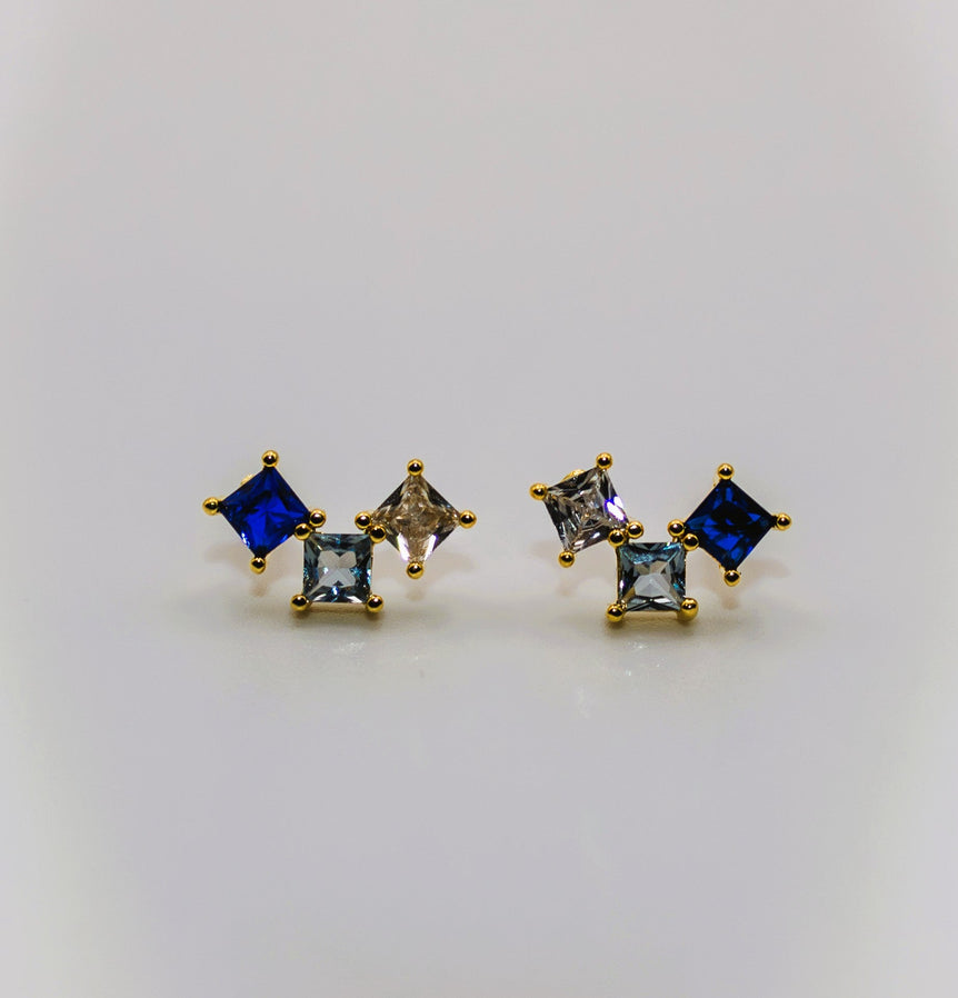 Blue Wink Earrings