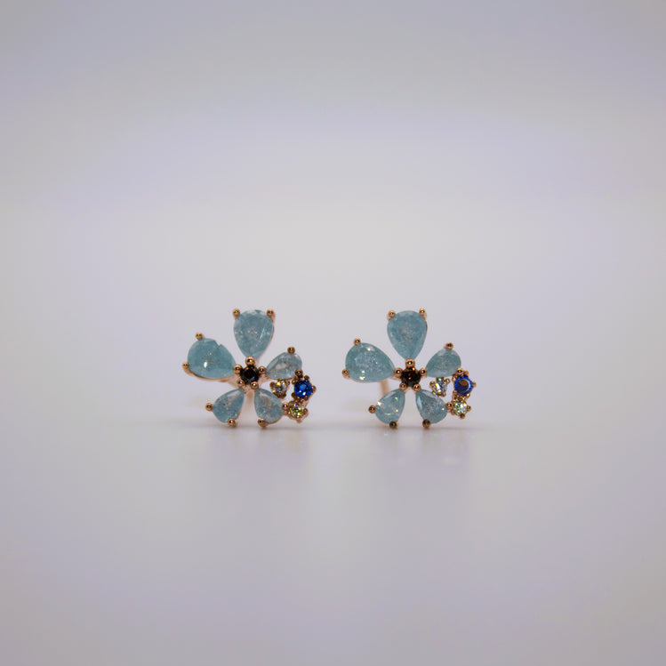  Blue Me Away Studs - The Jazzy Owl
