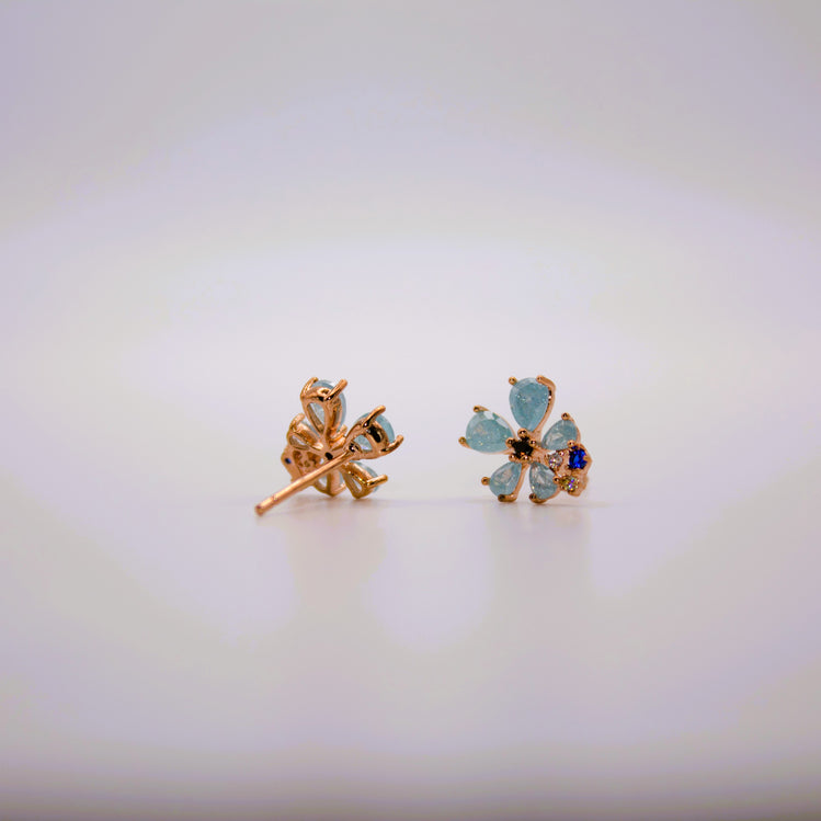  Blue Me Away Studs - The Jazzy Owl