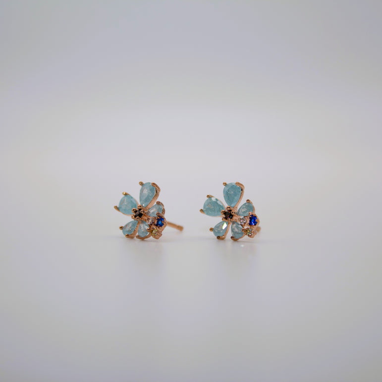  Blue Me Away Studs - The Jazzy Owl