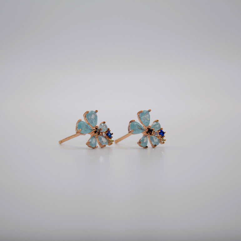  Blue Me Away Studs - The Jazzy Owl