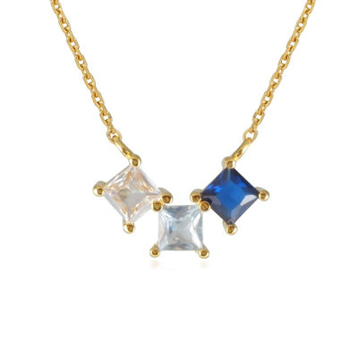 Blue Wink Necklace