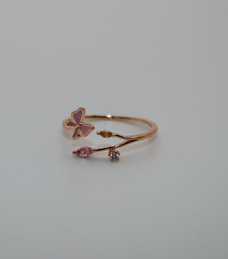  Flutter Affair Ring - The Jazzy Owl