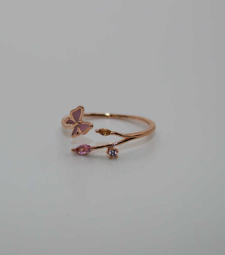  Flutter Affair Ring - The Jazzy Owl