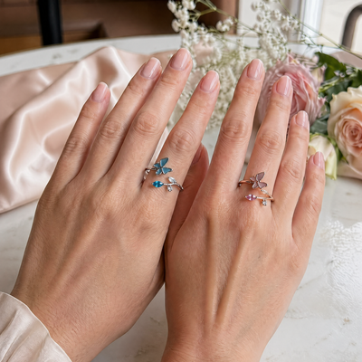  Flutter Affair Ring - The Jazzy Owl