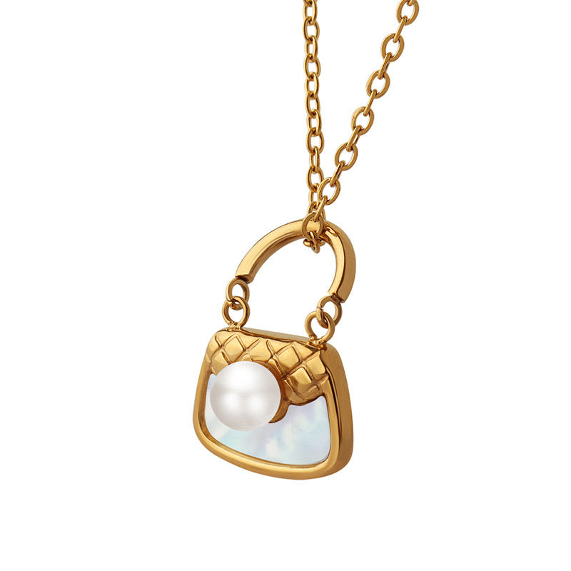 Bag It Babe Necklace