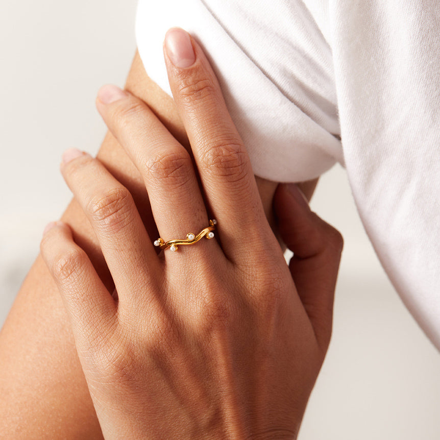 Pearl Trace Ring