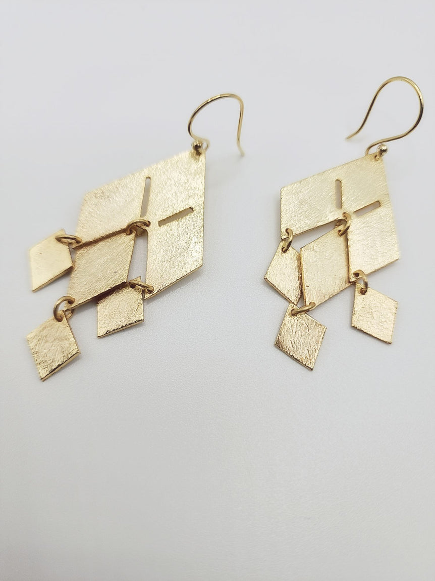 Gold & Beautiful Earrings
