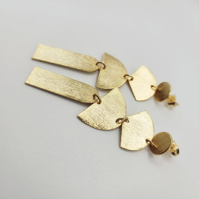 Gold & Beautiful Earrings