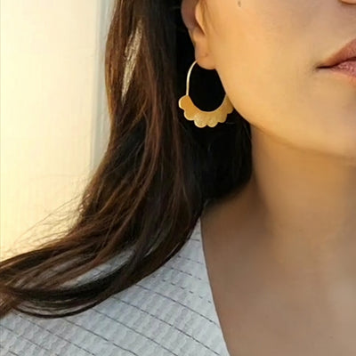 Gold & Beautiful Earrings
