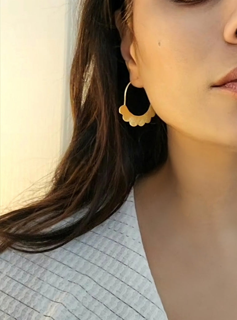 Gold & Beautiful Earrings