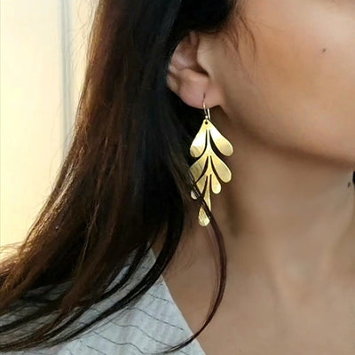 Gold & Beautiful Earrings