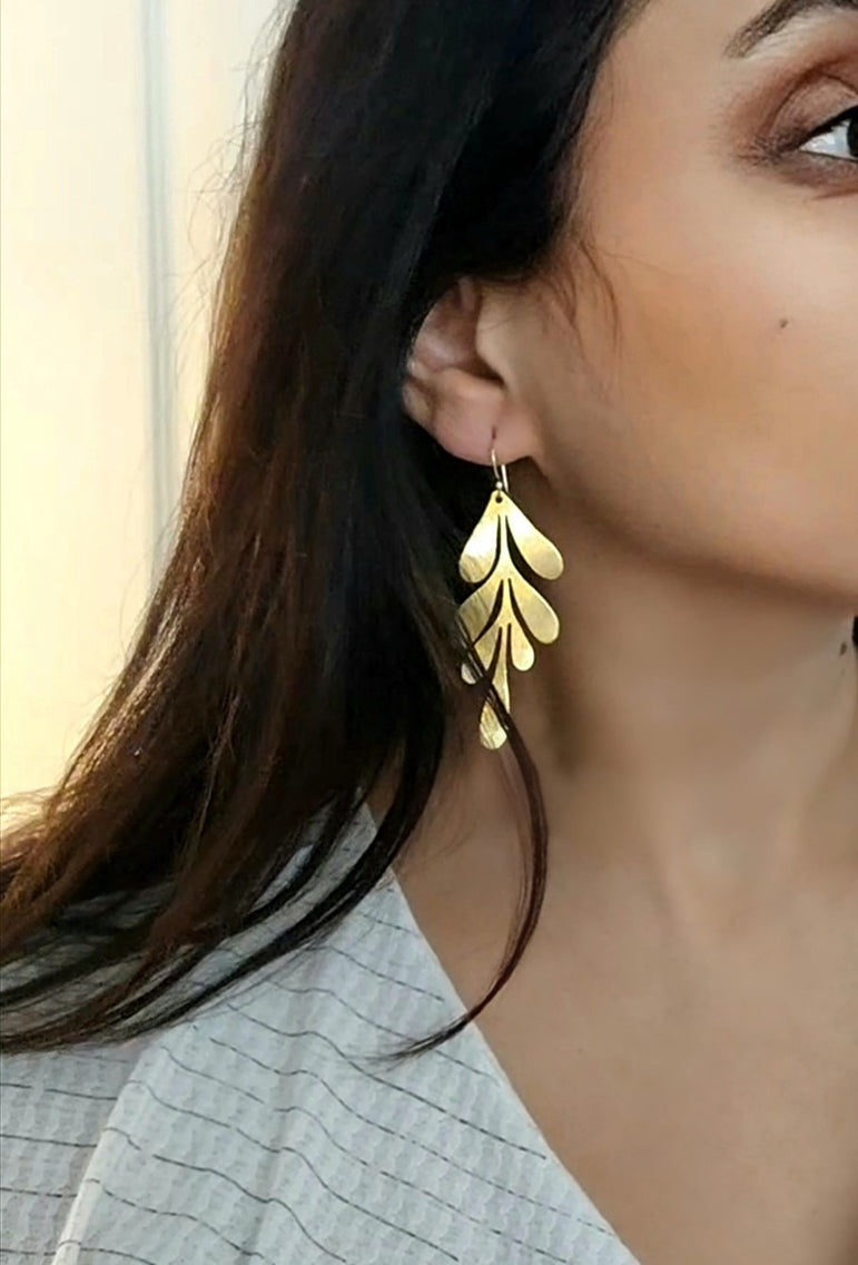 Gold & Beautiful Earrings