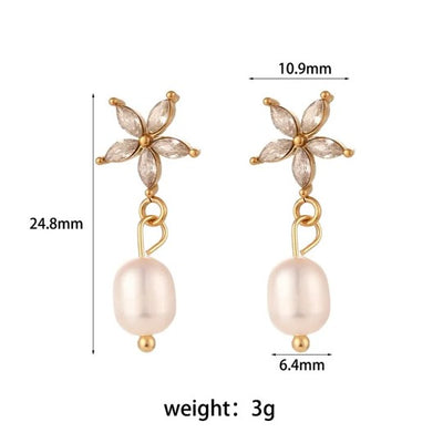 PerkyPearl Earrings